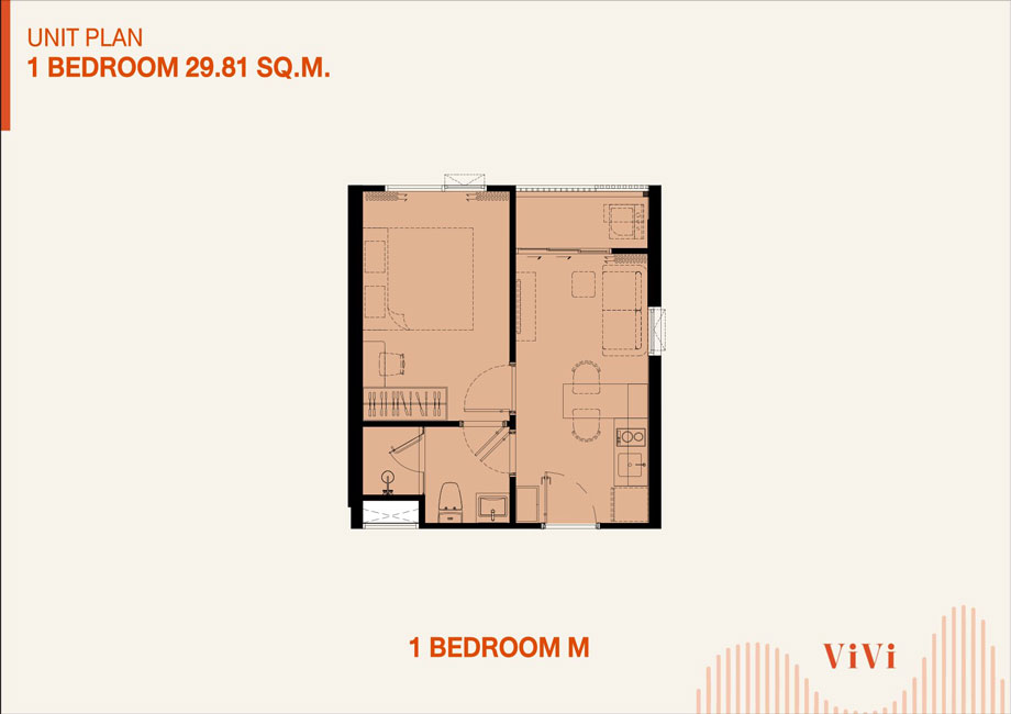 Unit 1 bedroom M The Title Vivi